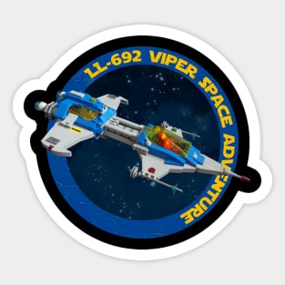 LL 692 Viper Space Adventure Sticker